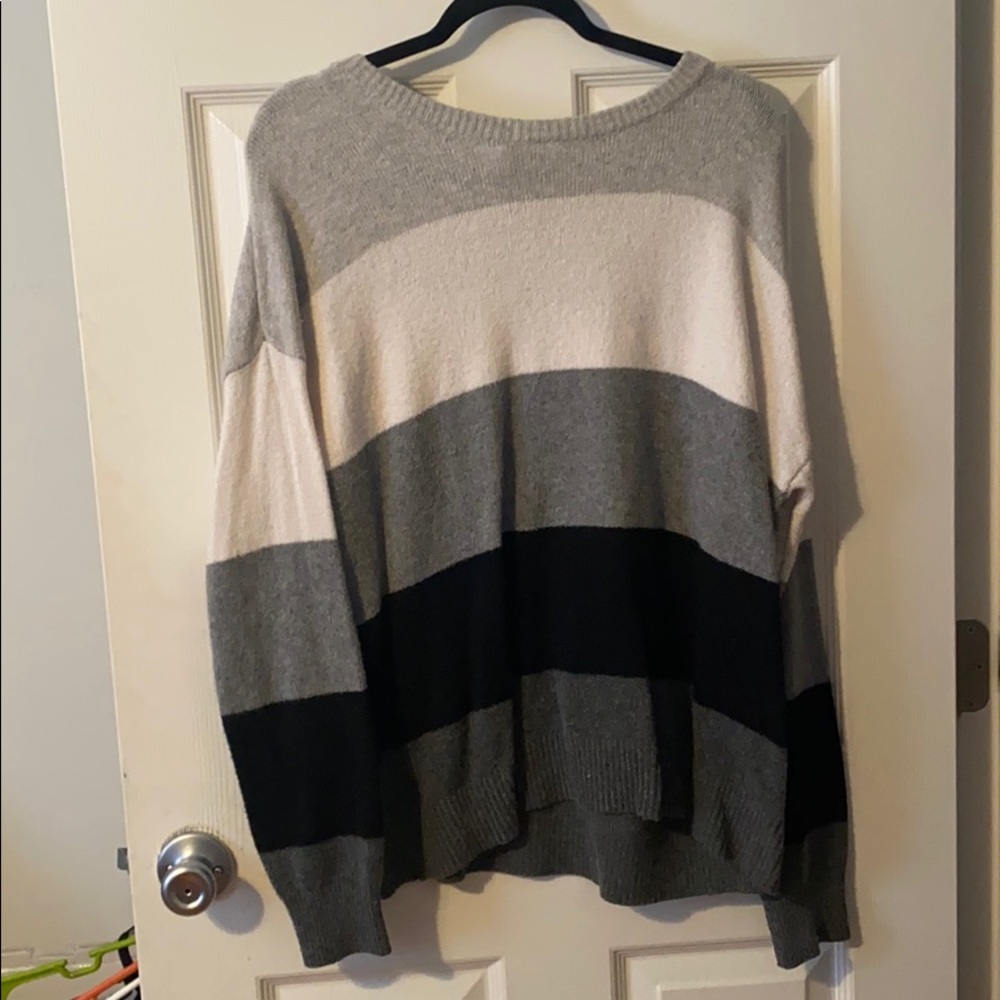 Time and True striped sweater